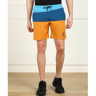 Slagen Color Block Men Multicolor Sports Shorts