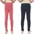 Kids Cave Legging For Girls (Pink Pack of 2)