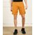 Slagen Solid Men Yellow Sports Shorts