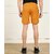 Slagen Solid Men Yellow Sports Shorts