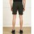 Slagen Self Design Men Green Sports Shorts
