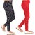 Kids Cave Legging For Girls (Multicolor Pack of 2)