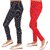 Kids Cave Legging For Girls (Multicolor Pack of 2)