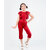 Kids Cave Solid Girls Jumpsuit