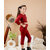 Kids Cave Solid Girls Jumpsuit