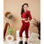 Kids Cave Solid Girls Jumpsuit