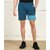 Slagen Self Design Men Blue Sports Shorts