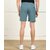 Slagen Self Design Men Blue Sports Shorts