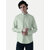 Mens Pista Green Oxford shirt