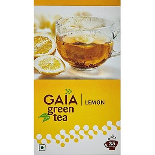 GAIA Lemon Green Tea Green Tea Bags Box (25 Bags)