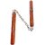 Wooden Handle Nunchaku With Steel Chain