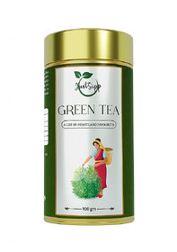 Natural Green Tea Best For Weight Loss  Stress Reliever  Boost Immunity Power Green Tea Tin