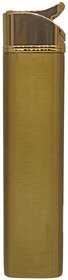 Gold Aluminium Cigarette Lighter ( Pack of 1 ) - 139
