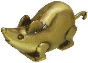 Gold Aluminium Cigarette Lighter ( Pack of 1 ) - 87