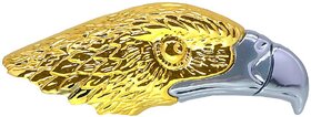 Gold Aluminium Cigarette Lighter ( Pack of 1 ) - 85
