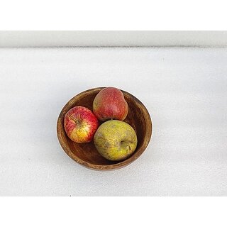 Onlinecraft Wooden Salad Bowl Ch7306 (Pack Of 1, Brown)