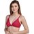 Zourt Poly Cotton B Cup Front Open Bra Set of 2 Light Pink-Rani