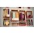 Onlinecraft Book Shelf ( Brown ) 2 Wali Engineered Wood Open Book Shelf (Finish Color - Brown, Diy(Do-It-Yourself))