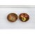 Onlinecraft Wooden Salad Bowl Ch7204 (Pack Of 2, Brown)