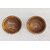 Onlinecraft Wooden Serving Bowl Ch7314 (Pack Of 2, Brown)