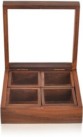 Onlinecrafts Spice Set Wooden (1 Piece)