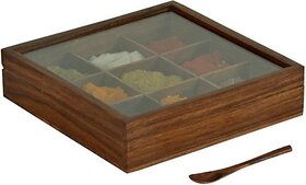 Onlinecrafts Spice Set Wooden (1 Piece)