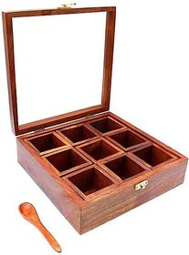 Onlinecrafts Spice Set Wooden (1 Piece)