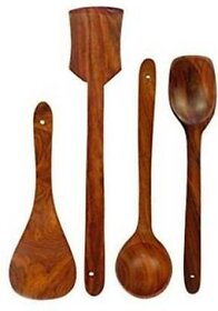 C2792 Wooden Spoon Kitchen Tool Set (Brown)