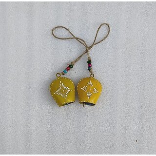 Onlinecraft Cow Bell 3691 ( 2 Pc ) Mountable Cowbell (Iron)