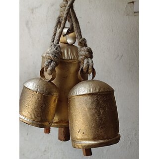 Onlinecraft Mountable Cowbell (Gold)