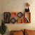 Wooden Wall Shelf Wooden Wall Shelf (Number Of Shelves - 6, Brown, Orange)