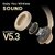 HAMMER Bash Max Over The Ear Wireless Bluetooth Headphones with Mic Touch Control Deep Bass Upto 18 Hours Playtime Bluetooth 5.3 Workout/Travel (Apricot)