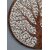 Mango Wood Carving Panel 24X24 Inch (White)