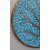Mango Wood Carving Panel 24X24 Inch (24 Inch X 24 Inch, Blue)