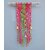 Onlinecraft Wall Hanging Attractive Macrame Wall Shelves For Home Decoration (Pink Green)