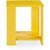Onlinecraft Engineered Wood Bedside Table (Finish Color - Yellow, Pre-Assembled)