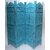 Onlinecraft Solid Wood Decorative Screen Partition (Free Standing, Finish Color - Blue, 4, Diy(Do-It-Yourself))