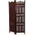 Onlinecraft Solid Wood Decorative Screen Partition (Free Standing, Finish Color - Brown, 2, Diy(Do-It-Yourself))