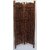 Onlinecraft Solid Wood Decorative Screen Partition (Free Standing, Finish Color - Borwn, 3, Diy(Do-It-Yourself))