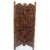Onlinecraft Solid Wood Decorative Screen Partition (Free Standing, Finish Color - Brown, 4, Diy(Do-It-Yourself))