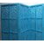 Onlinecraft Solid Wood Decorative Screen Partition (Free Standing, Finish Color - Blue, 4, Diy(Do-It-Yourself))