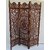 Onlinecraft Solid Wood Decorative Screen Partition (Free Standing, Finish Color - Brown, 3, Diy(Do-It-Yourself))