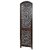 Onlinecraft Solid Wood Decorative Screen Partition (Free Standing, Finish Color - Brown, Diy(Do-It-Yourself))