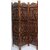 Onlinecraft Solid Wood Decorative Screen Partition (Free Standing, Finish Color - Borwn, 3, Diy(Do-It-Yourself))
