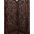 Onlinecraft Solid Wood Decorative Screen Partition (Free Standing, Finish Color - Brown, 4, Diy(Do-It-Yourself))
