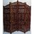 Onlinecraft Solid Wood Decorative Screen Partition (Free Standing, Finish Color - Brown, 4, Diy(Do-It-Yourself))