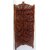 Onlinecraft Solid Wood Decorative Screen Partition (Free Standing, Finish Color - Borwn, 3, Diy(Do-It-Yourself))