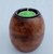 H3959 Wooden 1 - Cup Tealight Holder Set (Brown, Pack Of 1)