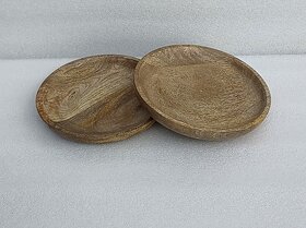 Onlinecraft C7213 Dinner Plate (Pack Of 2, Microwave Safe)