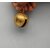 Onlinecraft Ch6304 Cow Bell Iron Decorative Bell (Gold, Pack Of 1)